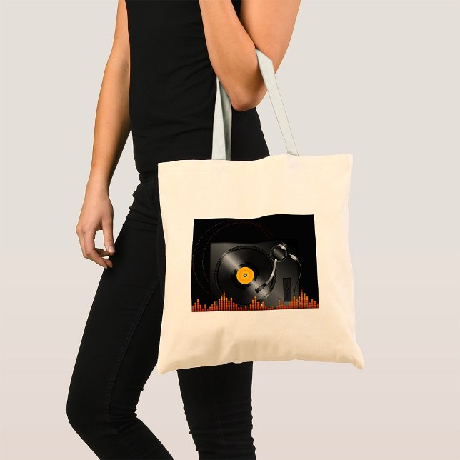 Turntable Tote Bag (Creator Uploaded)