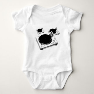 turntables baby bodysuit