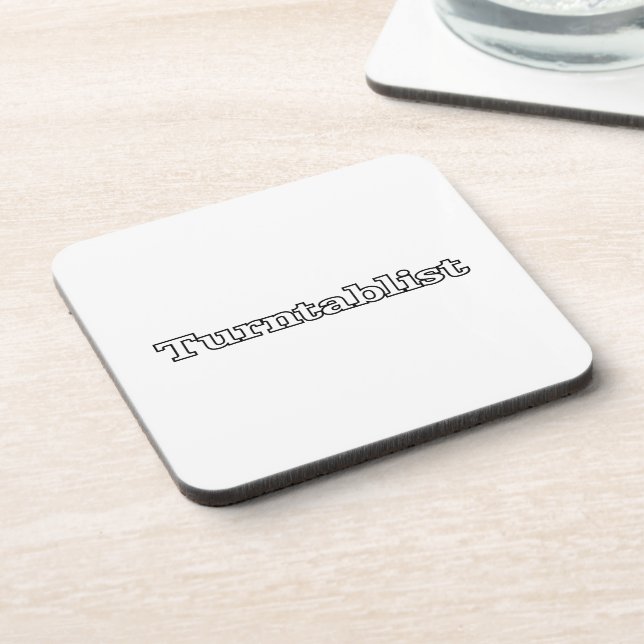 Turntablist Coaster (Left Side)