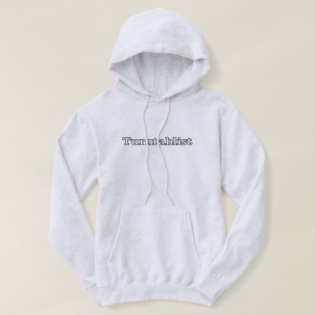 Turntablist Hoodie (Design Front)