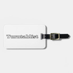 Turntablist Luggage Tag