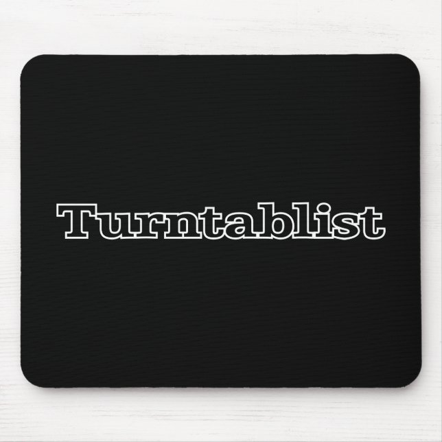 Turntablist Mouse Pad (Front)