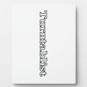 Turntablist Plaque