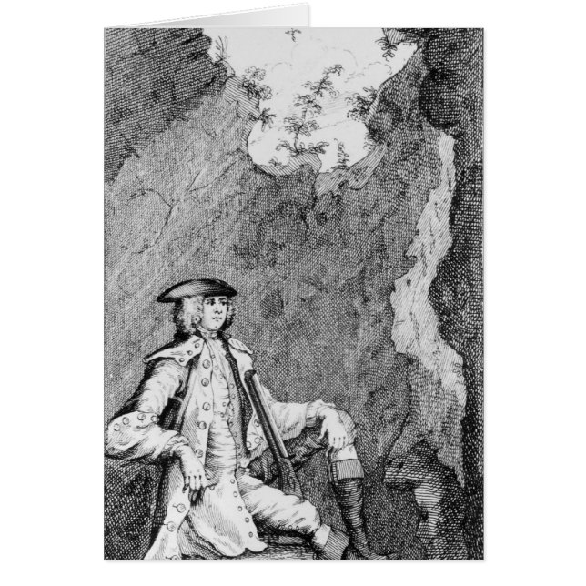 Turpin as he Concealed Himself in a Cave (Front)