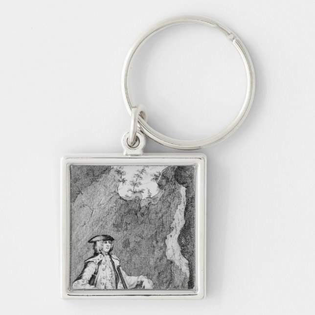 Turpin as he Concealed Himself in a Cave Key Ring (Front)