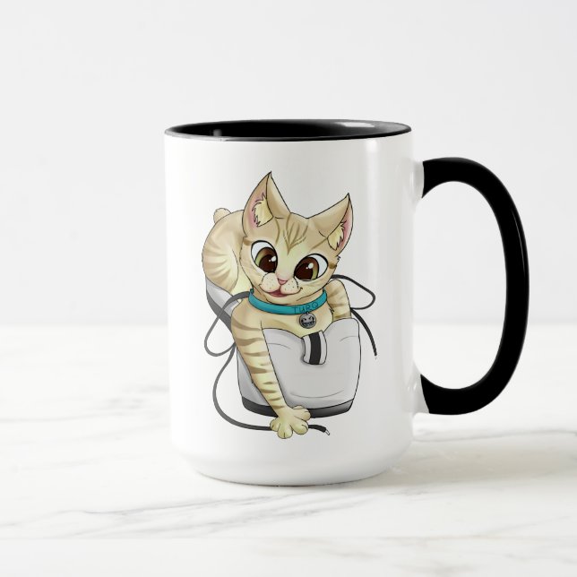 Turq Two Toned Mug (Right)
