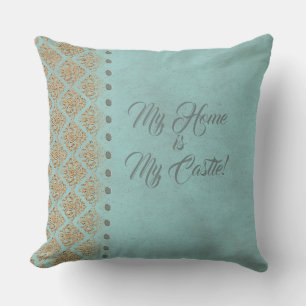 Turqoise Baroque - Pillow