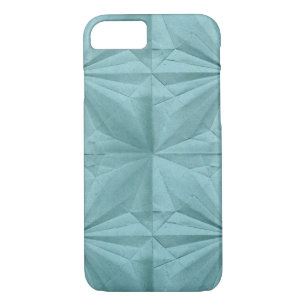 Turqoise Paper Origami Pattern Case-Mate iPhone Case