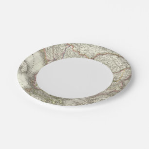 Turquie d'Europe, Grece - Turkey and Greece Paper Plate