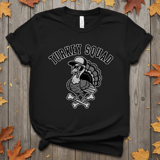 Turquie Squad Funny Thanksgiving Group T-Shirt (Creator Uploaded)