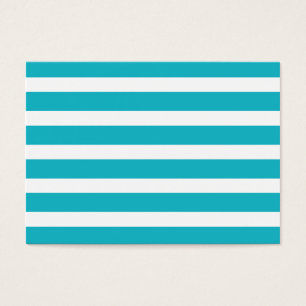 Turquoise and White Stripe Nautical Summer