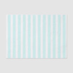 Turquoise and White Striped Boho Tissue Paper<br><div class="desc">Add a boho touch to your gift with this turquoise and white striped tissue paper.</div>