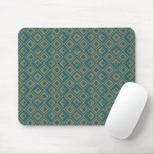 Turquoise Art Deco  Mouse Pad