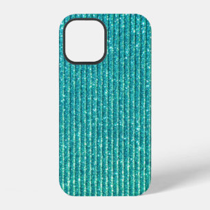 Turquoise Background iPhone 12 Case