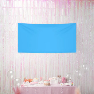 Turquoise Banner for Wall or Display Use