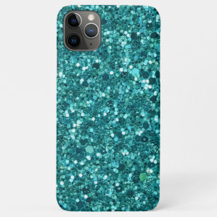 Turquoise Bling, sparkle and glitter Case-Mate iPhone Case