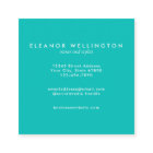 Turquoise Blue Abstract Watercolor Texture