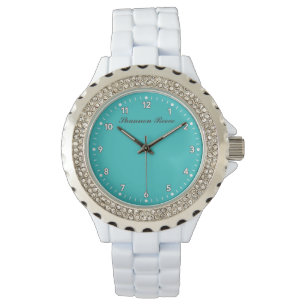 Turquoise Blue Basic Colour Series Watch