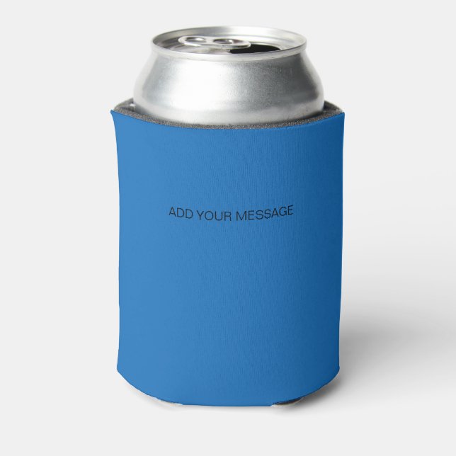Turquoise Blue Can Cooler (Can Back)