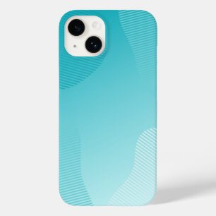 Turquoise blue Case-Mate iPhone 14 case