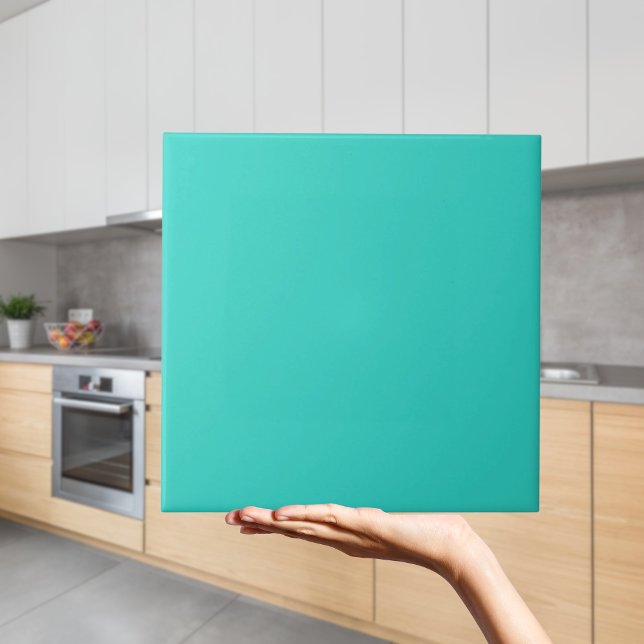 Turquoise Blue Color Tile (Modern plain turquoise blue Tile
)