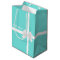 Turquoise Blue with Bow Chic Glamour Glam Gift Bag