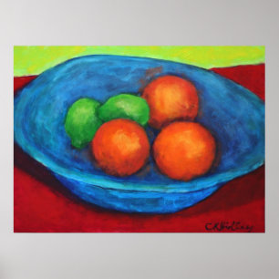 Turquoise Bowl Canvas Print