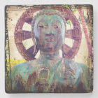 Turquoise Buddha Head Photo Antique Tropical Bold