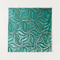 Turquoise ceramic tile wall textureabstract,archit