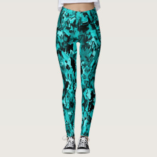 Turquoise Craze... Leggings