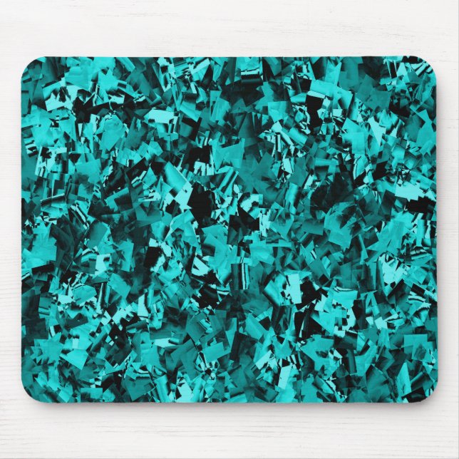 Turquoise Craze... Mouse Pad (Front)