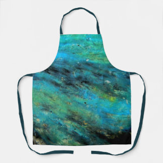 Turquoise Design Apron