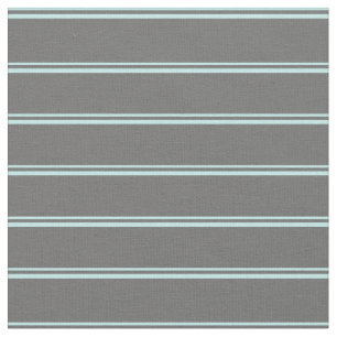 Turquoise & Dim Grey Coloured Pattern Fabric