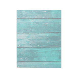 Turquoise Fence Notepad
