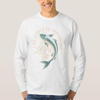Turquoise Fish Quote Graphic Tee
