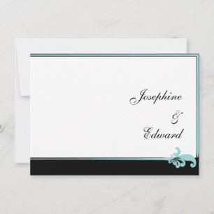 Turquoise Fleur de lis