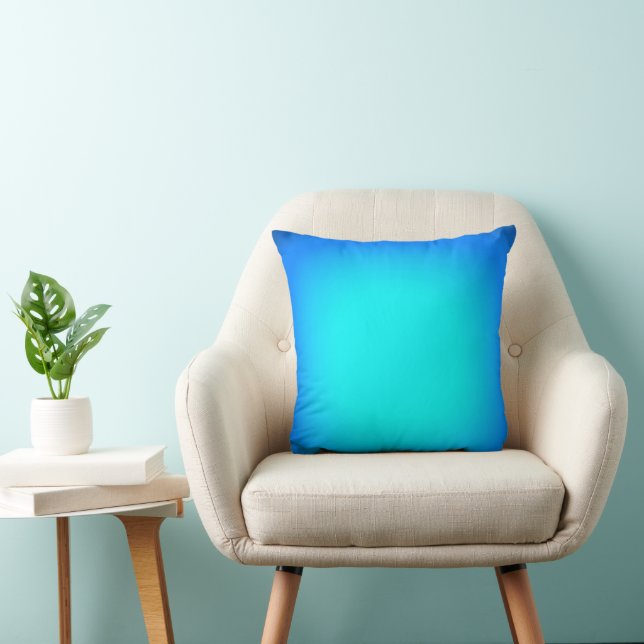 Turquoise Focus Cushion (Chair)