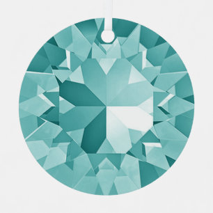 Turquoise Gem Ornament