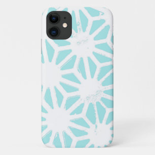 Turquoise geometric pattern Case-Mate iPhone case
