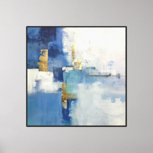 Turquoise Geometry – Abstract Wall Art