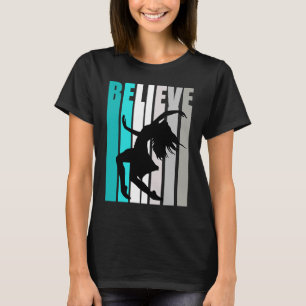 Turquoise Girls Dance Birthday Dancer Loves Dancin T-Shirt