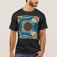 Turquoise Gold Sun Southwestern Art