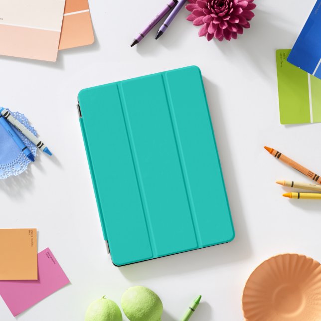 Turquoise iPad Pro Cover (Desk)