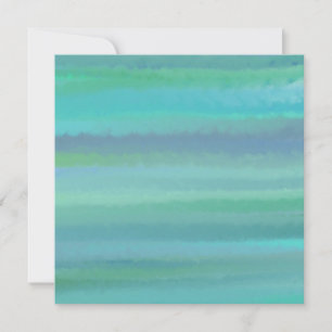 Turquoise Is My Favourite Colour Greeting Card