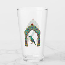 Turquoise Jewel Bird | Persian-Inspired
