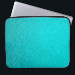 Turquoise leather skin texture skin laptop sleeve<br><div class="desc">Turquoise leather skin texture skin</div>