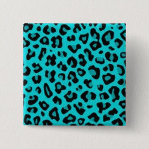 Turquoise Leopard Pin