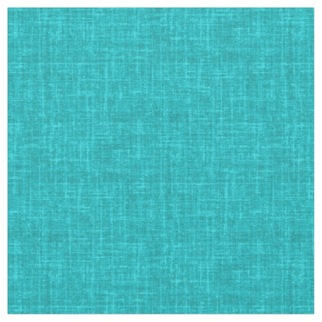 Turquoise Linen Fabric (Close Up)