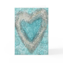 Turquoise Love Greeting Card