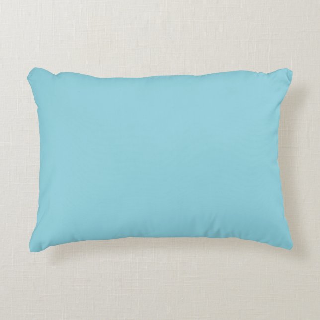 turquoise lumber throw pillow (Front)